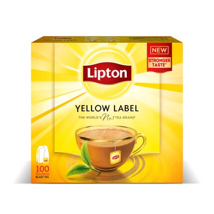 Lipton Yellow Black Tea - 50 Tea Bags