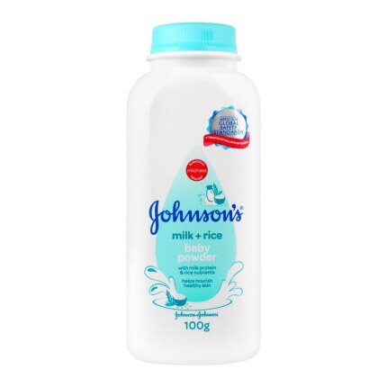 Johnson Baby Powder (Milk+Rice) 100GM