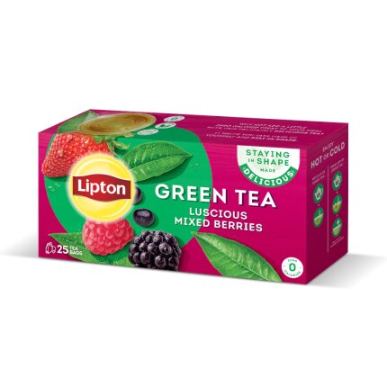Lipton Green Tea Mixed Berry - 25 Tea Bags