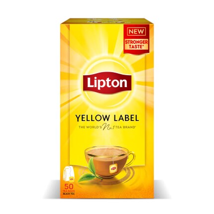 Lipton Yellow Label Black Tea - 100 Tea Bags