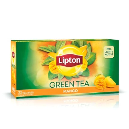 Lipton Green Tea Juicy Mango 25 Tea Bags
