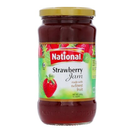 Nattional Strawberry Jam 440GM
