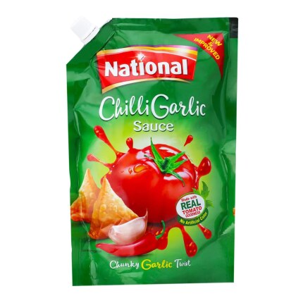 National Chilli Garlic Sauce Pouch 800GM