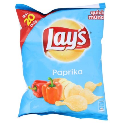 Lays Chips Paprika (Pack Of 6) 14GM