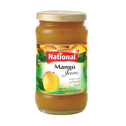 National Mango Jam Jar 440GM