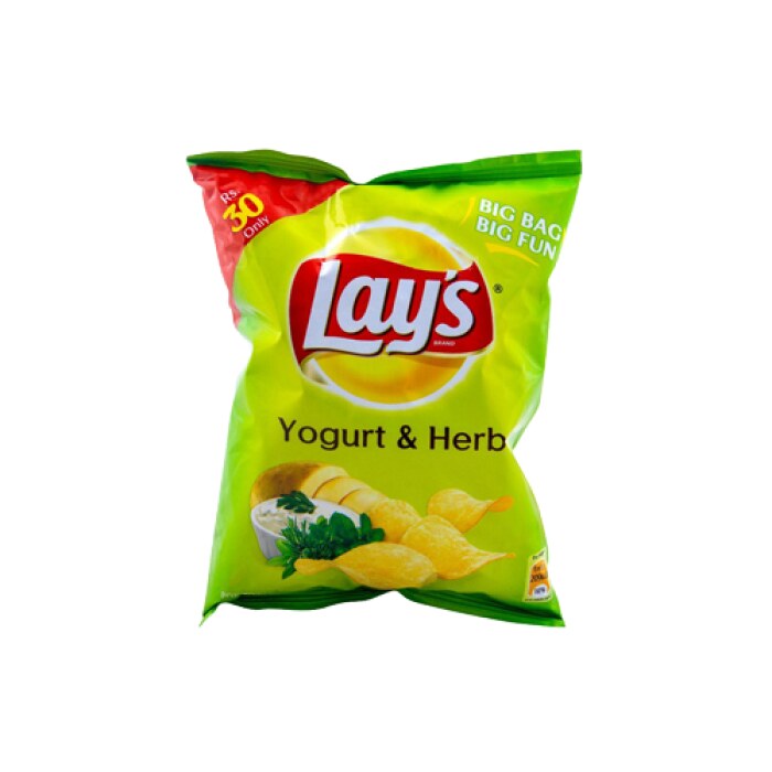 Lays Chips Yogurt & Herb (Pack Of 6) 17GM (Copy)
