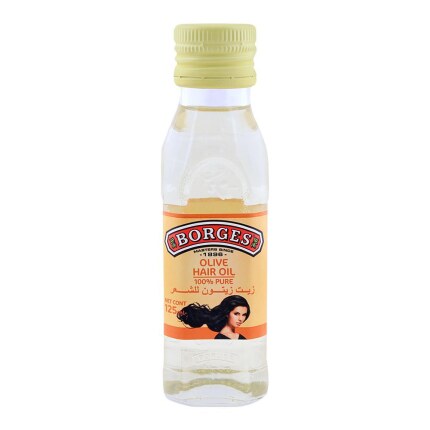 Borges Olive Hair Oil Bottle 125ML