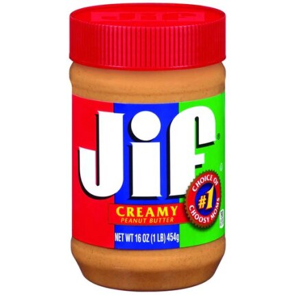 JIF Creamy Peanut Butter 454GM