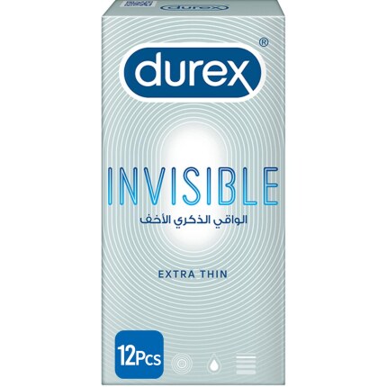 Durex Invisible Condom 12PCs