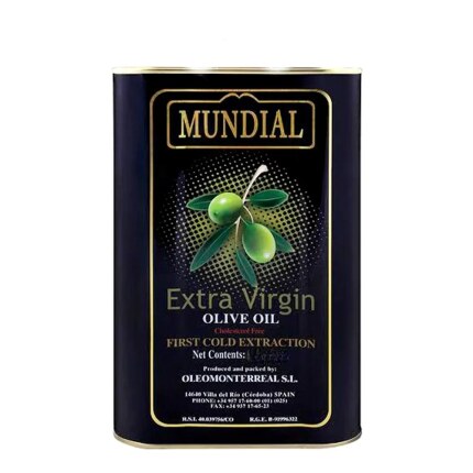 Mundial Extra Virgin Olive Oil Bottle 250ML (Copy)