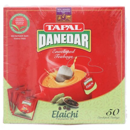 Tapal Danedar Tea Bags Envelop Elaichi 50s