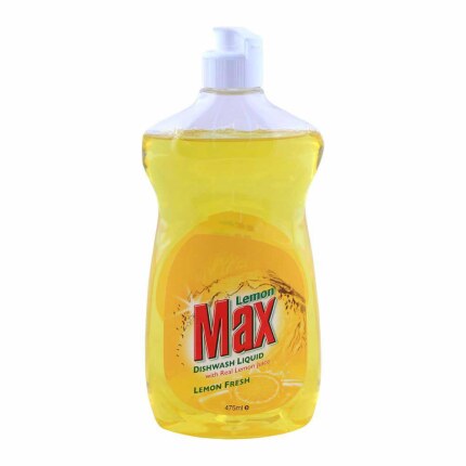 Lemon Max Dishwas Liquid Lemon Fresh 475ml