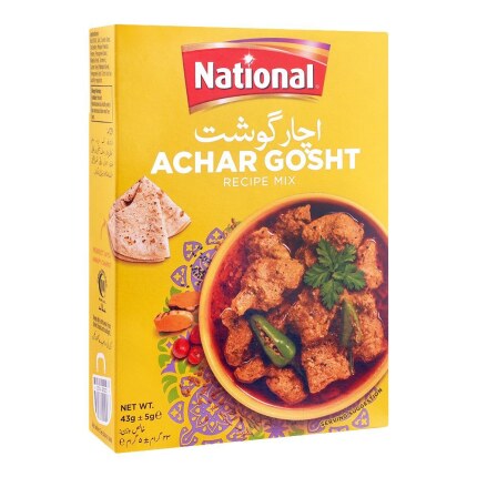 National Achar Gosht Masala powder-45gm