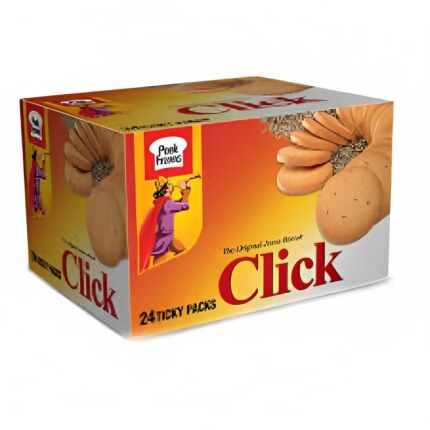 Peek Freans Click Zeera Biscuit 16 Snack Pack