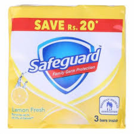 SAFEGUARD L.F Soap Medium All 3IN1 - 103*3