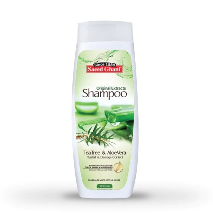 Saeed Ghani - Tea Tree & Aloe Vera Shampoo 200Ml