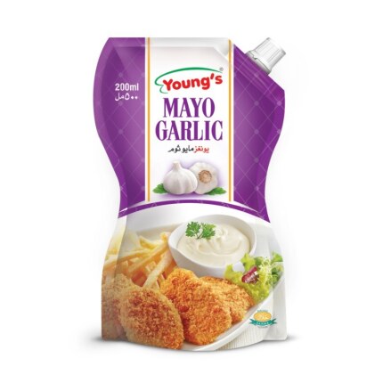 Young's French Mayo Garlic - 200ml