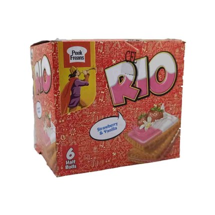 Peek Freans Rio Strawberry & Vanilla - Pack of 8