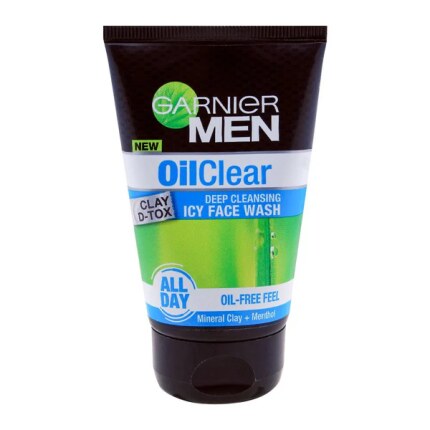 Garnier Men Oil Clear Icy Face Wash 100ml