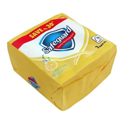 Safeguard Lemon Fresh Soap 3In1 175gm x 3
